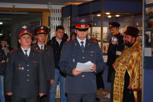 В учебном центре ВО МВД России состоялся торжественный выпуск с молебном