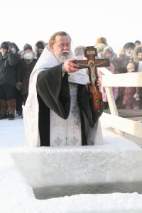Праздник Крещения Господня в городе Бердске