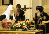 В Александрии прошла встреча Святейшего Патриарха Кирилла с Патриархом Коптской Церкви Шенудой III