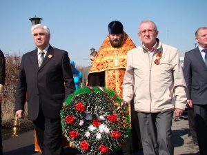 26 апреля 2010 года в городе Татарске побывал поезд Памяти "За духовное возрождение Отечества"