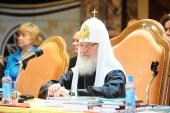 Святейший Патриарх Кирилл возглавил церемонию открытия XIV Всемирного русского народного собора