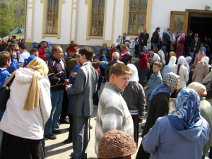 Православная молодежь провела в Новосибирске беспрецедентную акцию