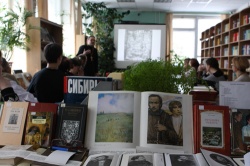 В библиотеке НГУ открылась выставка приуроченная ко Дню Православной Книги