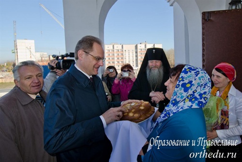 Освящение храма в честь Покрова Пресвятой Богородицы в поселке Линево