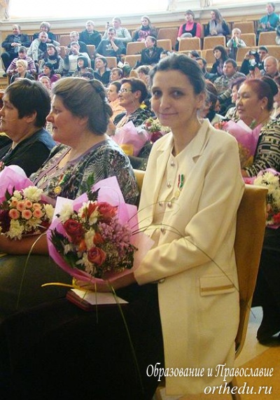 Матушка Наталья Соловьева награждена знаком "Материнская слава"