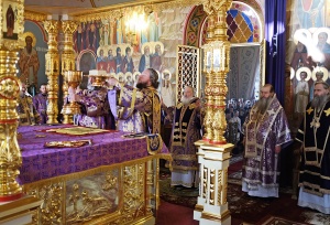 Хиротония архимандрита Луки (Волчкова) во епископа Искитимского