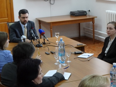 Глава Синодального Информационного отдела Владимир Легойда встретился с новосибирскими журналистами