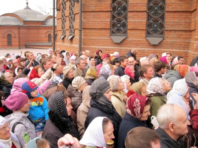 Архиерейская служба прошла в Александро-Невском соборе Новосибирска