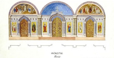 В Петербурге восстановят храм с уникальным фарфоровым иконостасом