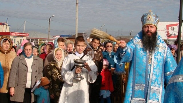 Престольный праздник Покрова Пресвятой Богородицы в православном приходе города Татарска