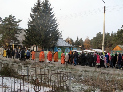 26 октября – крестный ход в Ордынске. Память Новомучеников Новосибирских. (видео)
