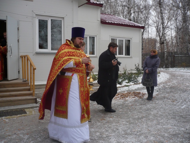 Освящение царского колокола в Приходе во имя святого страстотерпца Царя мученика Николая II