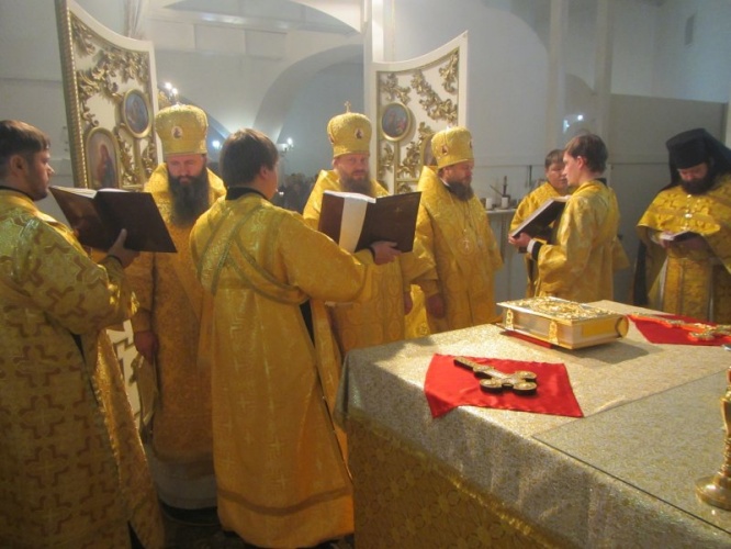 Престольный праздник в Свято-Никольском кафедральном соборе