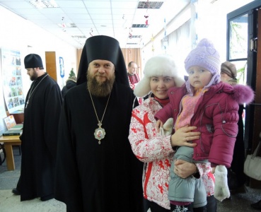 Рождество Христово в Карасукской епархии. (видео)