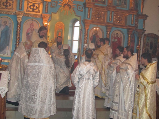 Собор Пресвятой Богородицы в Кафедральном соборе города Барабинска