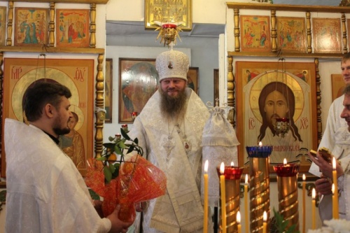 Престольный праздник в храме во имя преподобного Серафима Саровского