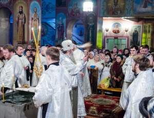 Фоторепортаж с Крещения Господня в Новосибирске