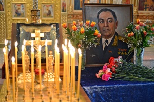 В Новосибирске отслужили панихиду об упокоении души Александра Покрышкина