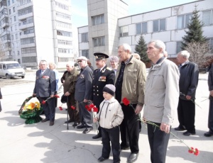 Митинг, посвященный памяти ликвидаторов и жертв чернобыльской аварии