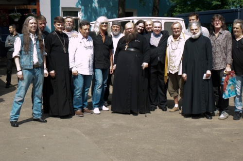 Встреча в Москве с музыкантами венгерской группы OMEGA