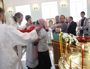 В Новосибирске освящен храм во имя св. Олега Брянского
