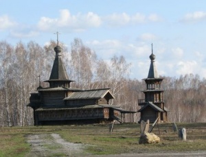 В древнем якутском храме, построенном в 1700 году и ныне находящемся в новосибирском академгородке, впервые совершена архиерейская литургия