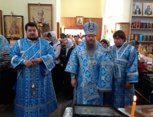 Престольный праздник Владимирской иконы Божьей Матери в Искитиме (видео)