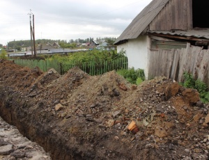 В Искитиме при прокладке газопровода обнаружено старое кладбище