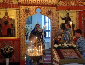 Праздник Рождества Пресвятой Богородицы в Иоанно-Предтеченском монастыре г. Новосибирска (видео)