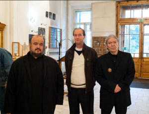 Группа паломников в сане и студентов Цетиньской духовной семинарии побывала в древнем московском храме