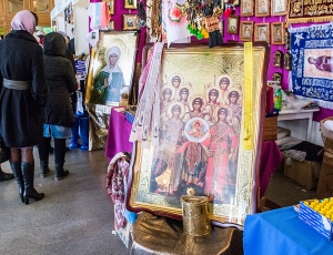 В Новосибирске работает выставка "Православная осень"
