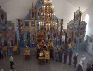Икона преподобного Серафима Саровского с частицей мощей будет пребывать в Барабинске
