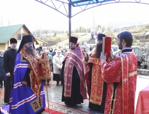 Молебен Новомученикам и Исповедникам Новосибирским на Святом ключе