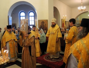 В Иоанно-Предтеченском монастыре встречали епископа Филиппа