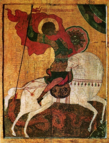 Жители и гости столицы могут увидеть уникальную икону «Чудо Георгия о змие»