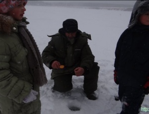 Традиционная поездка на рыбалку 1 января 2014 года