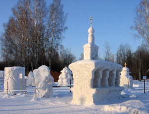 IV Рождественский фестиваль снежной скульптуры