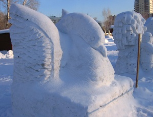 IV Рождественский фестиваль снежной скульптуры