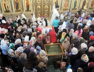 Праздник Богоявления в соборе св. ап. Андрея Первозванного г. Карасука (+ видео)
