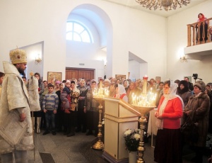 Праздник Богоявления в соборе св. ап. Андрея Первозванного г. Карасука (+ видео)