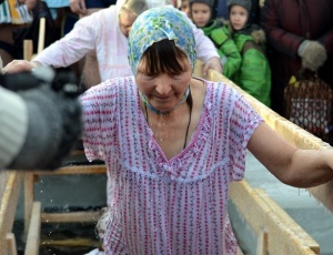Крещенские купания в Бердске (фоторепортаж)