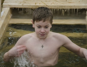 Фоторепортаж о праздновании Крещения Господня в Новосибирской митрополии