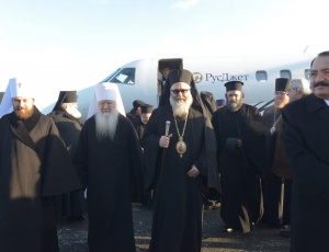 Начался официальный визит Блаженнейшего Патриарха Антиохийского в пределы Русской Православной Церкви