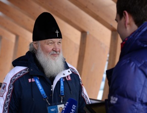 Фоторепортаж визита Святейшего Патриарха Кирилла в Сочи. Посещение объектов горного кластера Олимпиады