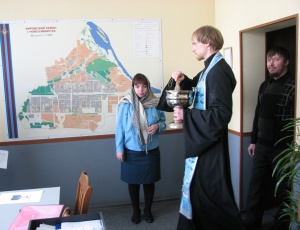 24 февраля в Кировском районе города Новосибирска была освящена «Пожарная часть №9»