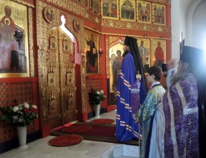 Литургия в Иоанно-Предтеченском мужском монастыре