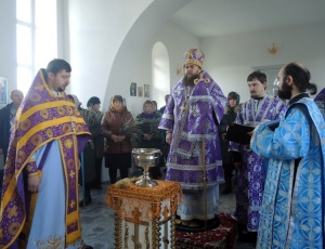 Архиерейский визит в с. Мироновку Баганского района