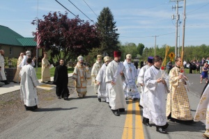 Управляющий Патриаршими приходами в США принял участие в праздновании 110-ой годовщины создания Свято-Тихоновского монастыря ПЦА