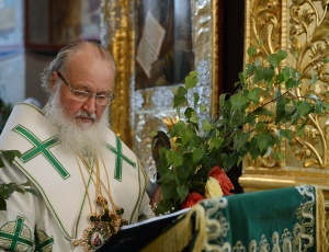Святейший Патриарх Кирилл: Если бы не сошествие Духа Святого и не рождение Церкви, то христианство было бы еще одним интеллектуальным учением
