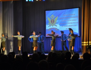 Вручение знамени Главному управлению Федеральной службы исполнения наказаний по Новосибирской области